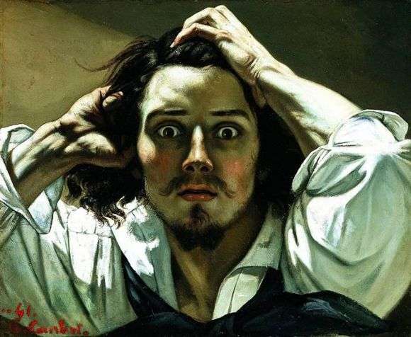 Opis obrazu Gustavea Courbeta Autoportret