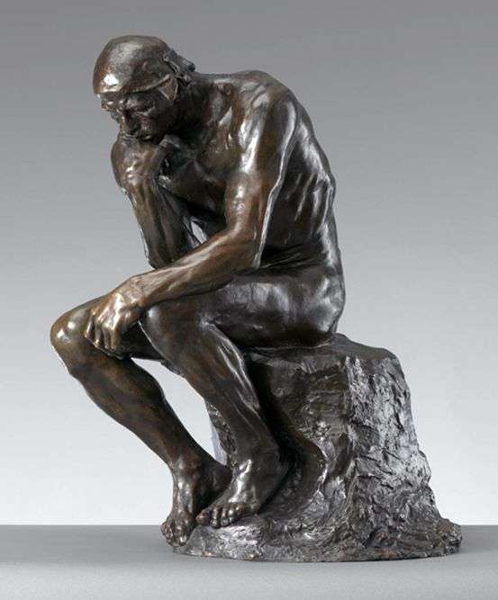 Opis rzeźby Francois Auguste Rodin Myśliciel