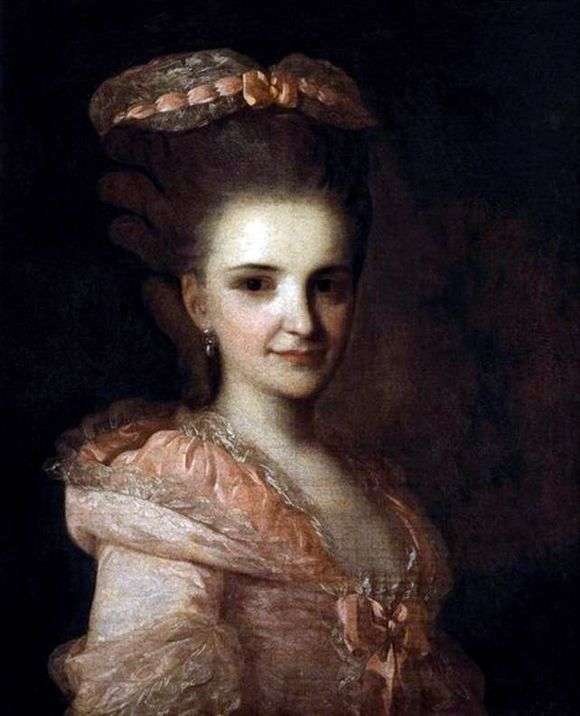 Opis obrazu Fiodora Rokotowa Portret nieznanej kobiety w różowej sukience