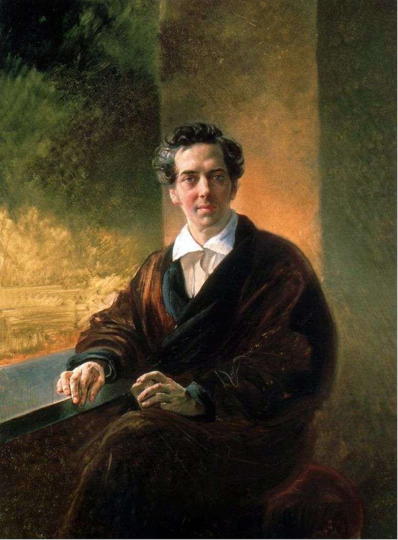 Opis obrazu Karla Pawłowicza Bryullova Portret hrabiego A. A. Perowskiego
