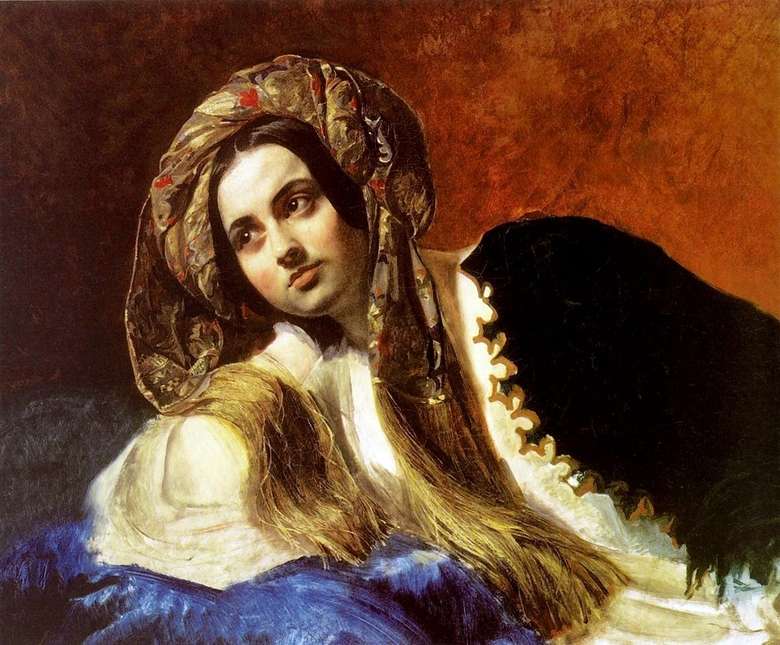 Opis obrazu Karla Pavlovicha Bryullova Turek