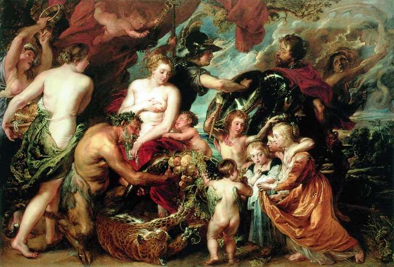 Opis obrazu Petera Rubensa Alegoria wojny i pokoju