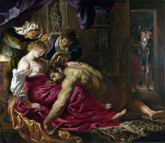 Opis obrazu Petera Rubensa Samson and Delilah