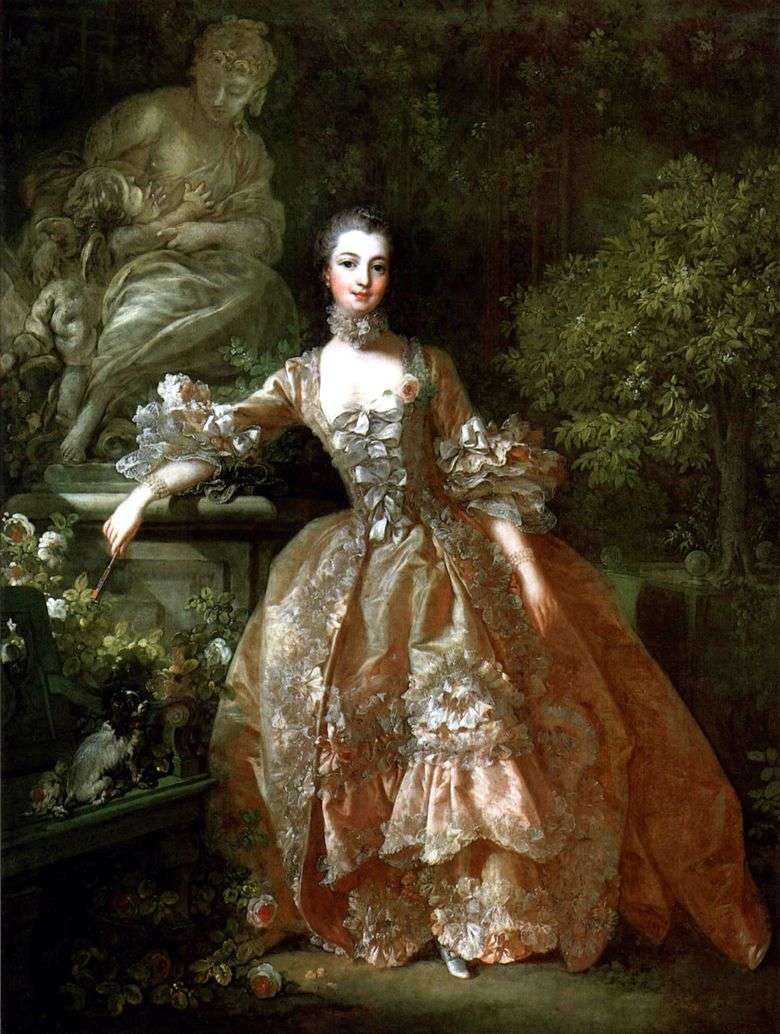 Opis obrazu Francoisa Bouchera Portret markiza de Pompadour