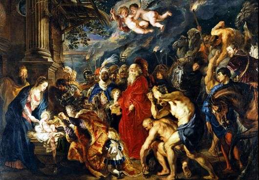 Opis obrazu Petera Rubensa Pokłon Trzech Króli