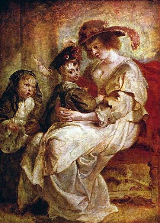 Opis obrazu Petera Rubensa Elena Fourman z dziećmi