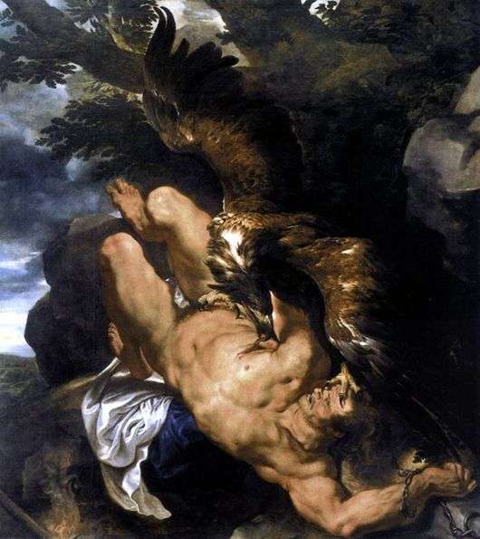 Opis obrazu Petera Rubensa Chained Prometheus