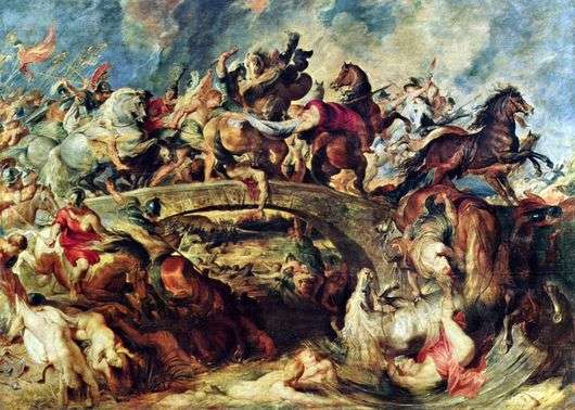 Opis obrazu Petera Rubensa Bitwa z Amazonkami