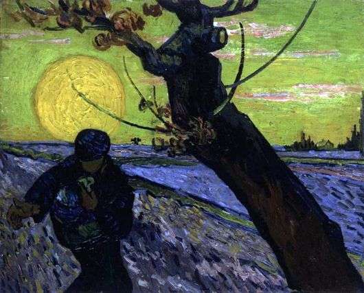 Opis obrazu Vincenta Van Gogha Siewca