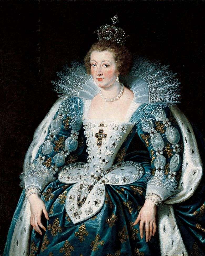 Opis obrazu Petera Rubensa Anna Austrii