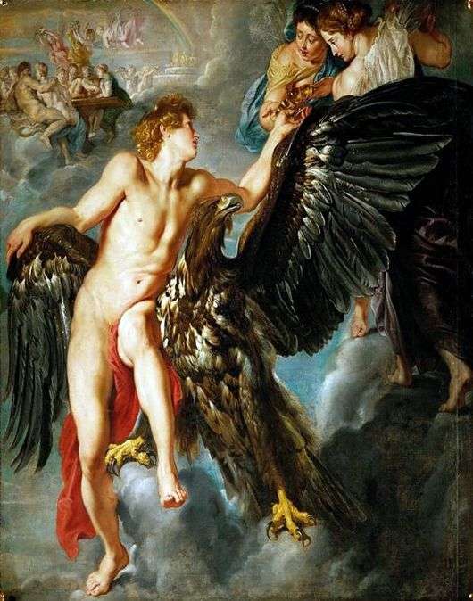 Opis obrazu Petera Rubensa Gwałt na Ganimedesie