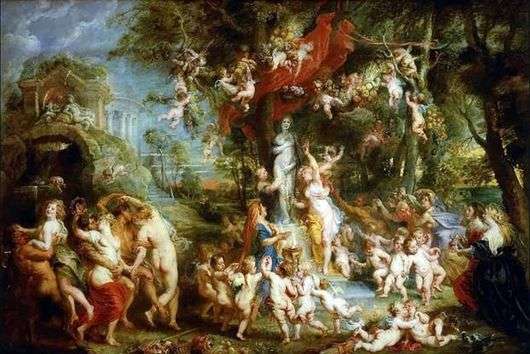 Opis obrazu Petera Rubensa Święto Wenus