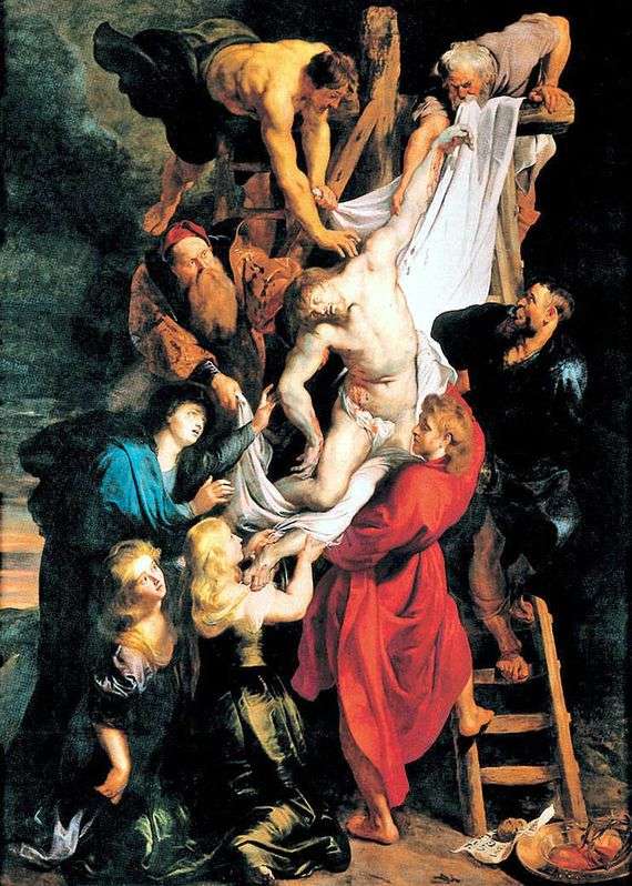 Opis obrazu Petera Rubensa Zdjęcie z krzyża