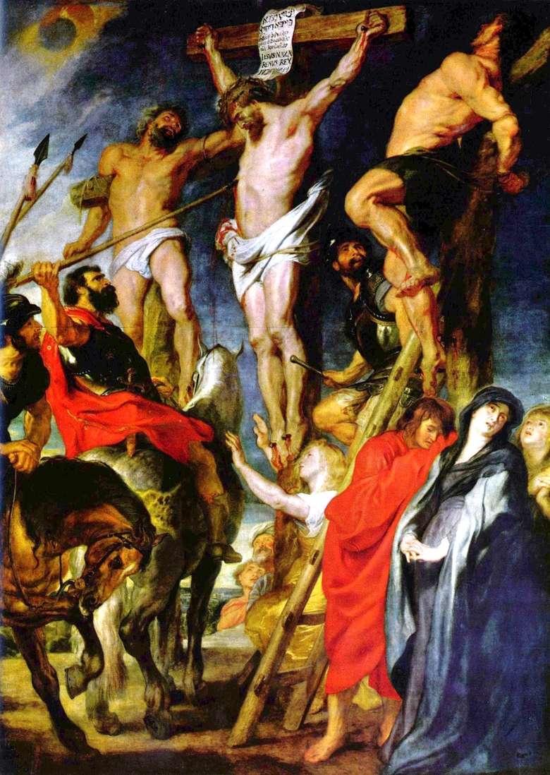 Opis obrazu Petera Rubensa Ukrzyżowanie