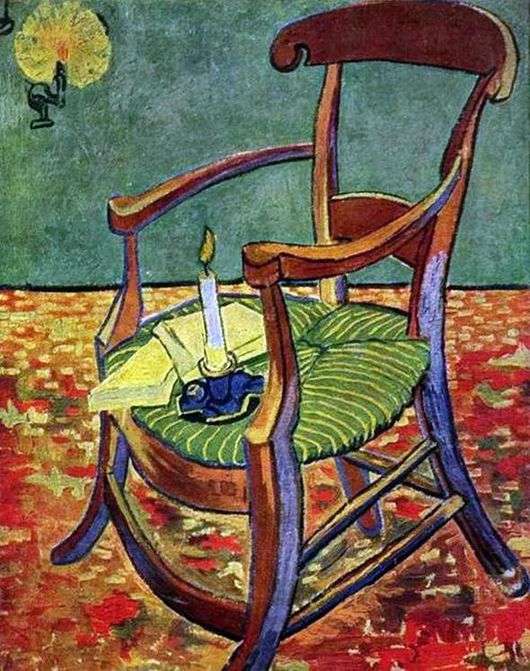 Opis obrazu Vincenta Van Gogha Krzesło Gauguina (Krzesło)