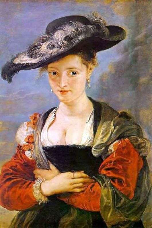 Opis obrazu Petera Paula Rubensa Słomkowy kapelusz