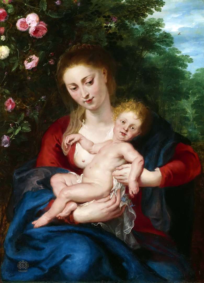 Opis obrazu Petera Rubensa Madonna z Dzieciątkiem