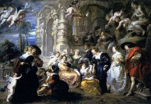 Opis obrazu Petera Rubensa Ogród miłości