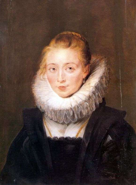 Opis obrazu Petera Rubensa Portret pokojówki infantki Isabelli