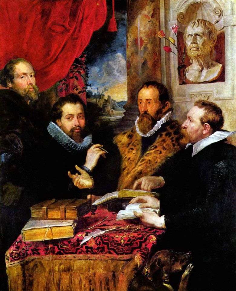 Opis obrazu Petera Rubensa Four Philosophers