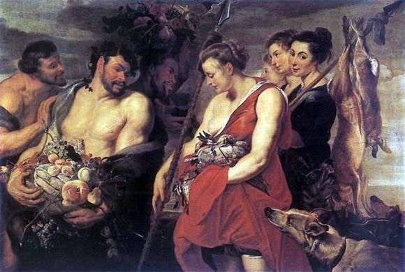 Opis obrazu Petera Rubensa Powrót Diany z polowania