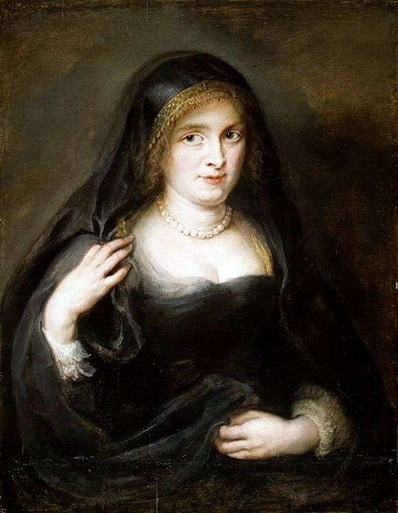 Opis obrazu Petera Rubensa Portret kobiety