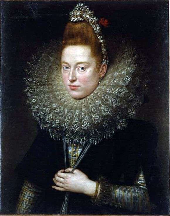 Opis obrazu Petera Rubensa Portret kobiety