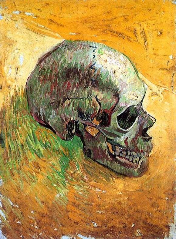Opis obrazu Vincenta Van Gogha Czaszka