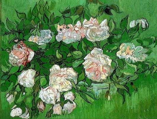 Opis obrazu Vincenta van Gogha Różowe róże