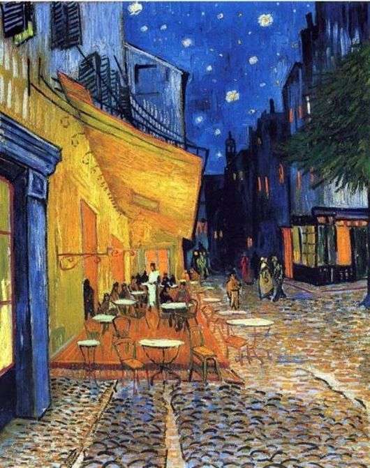 Opis obrazu Vincenta Van Gogha Cafe Terrace