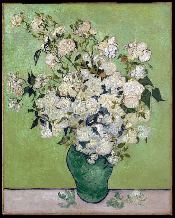 Opis obrazu Vincenta Van Gogha Białe róże