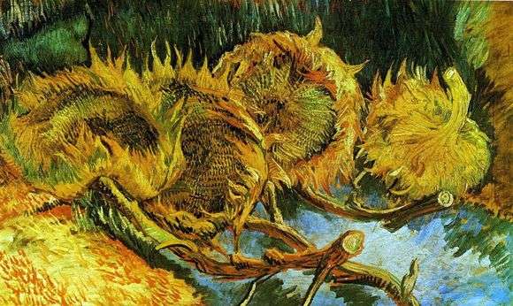 Opis obrazu Vincenta Van Gogha Cztery więdnące słoneczniki