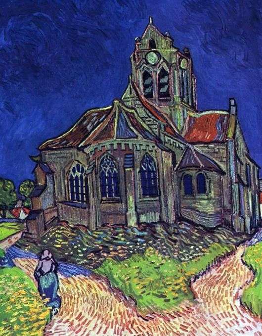 Opis obrazu Vincenta Willema Van Gogha Kościół w Auvers