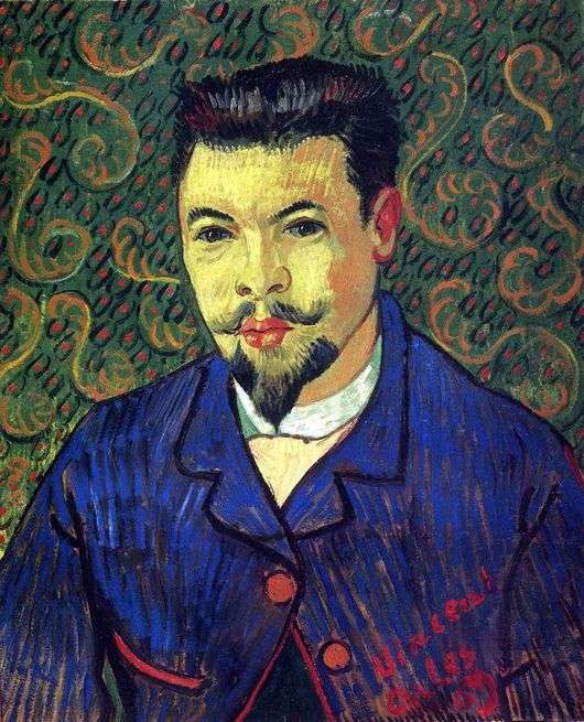 Opis obrazu Vincenta Van Gogha Portrait of Dr. Ray