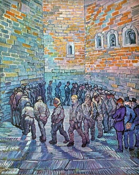 Opis obrazu Vincenta Willema Van Gogha Prisoners Walk