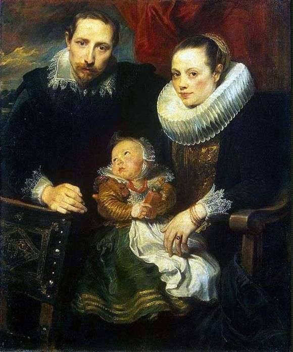 Opis obrazu Anthonyego Van Dycka Portret rodzinny