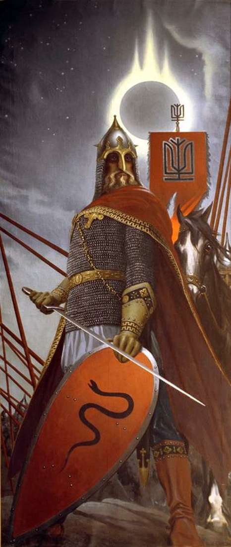 Opis obrazu Konstantina Aleksiejewicza Wasiliewa Książę Igor