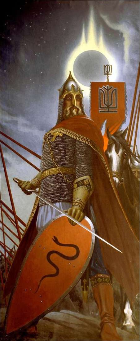 Opis obrazu Konstantina Wasiliewa Książę Igor