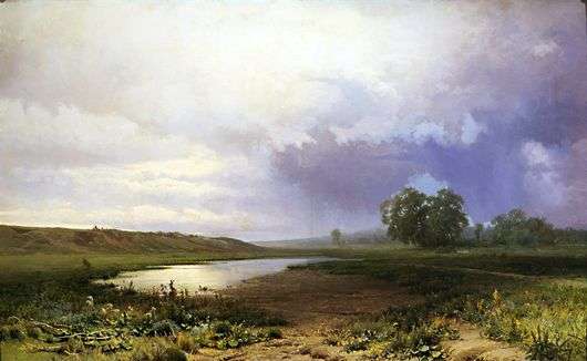 Opis obrazu Fiodora Wasiliewa Mokra łąka