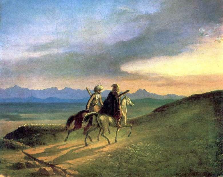 Opis obrazu Michaiła Lermontowa Wspomnienia z Kaukazu