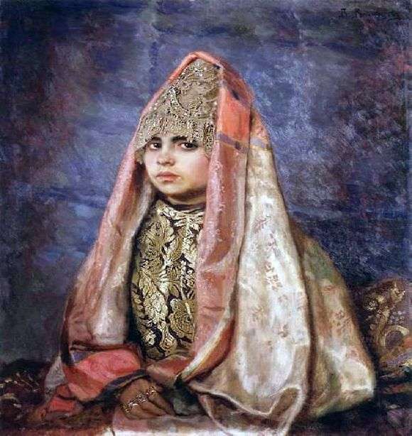 Opis obrazu Wiktora Michajłowicza Wasniecowa Młoda dama (1884)