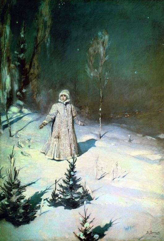 Opis obrazu Wiktora Wasniecowa Snow Maiden