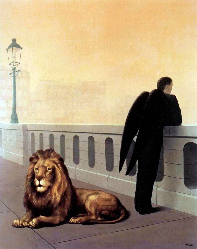 Opis obrazu Rene Magrittea Nostalgia