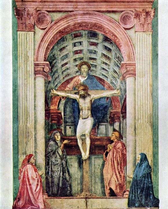 Opis obrazu Masaccia Trinity