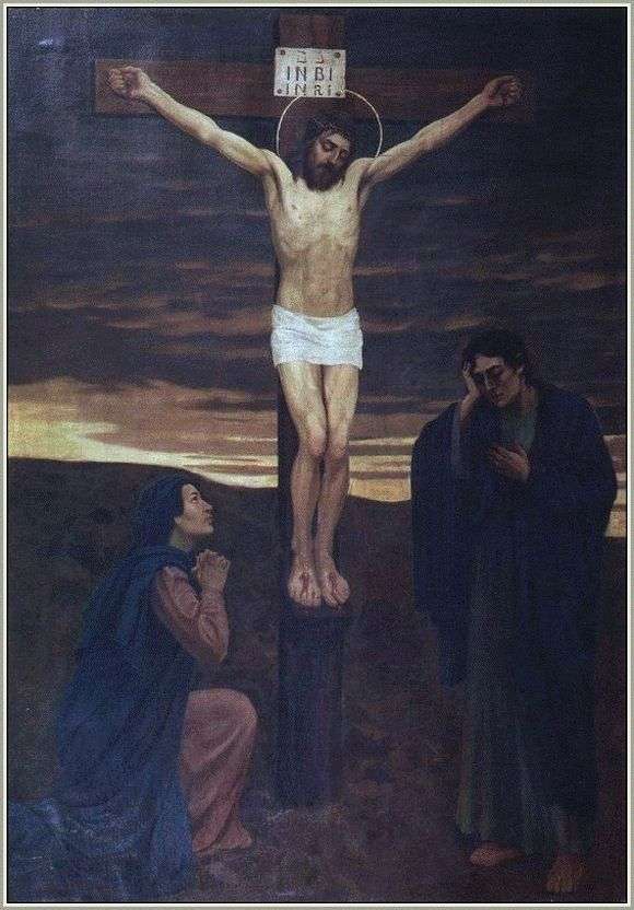 Opis obrazu Wiktora Wasniecowa Ukrzyżowanie Chrystusa