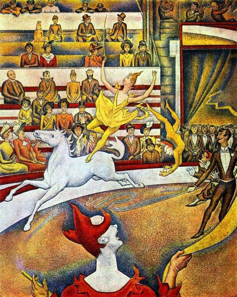 Opis obrazu Georgesa Seurata Circus