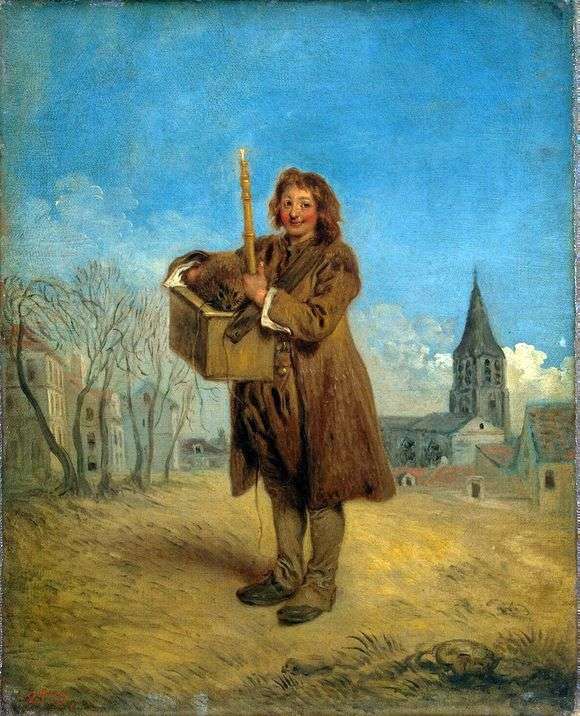 Opis obrazu Jean Antoine Watteau Sabaudia ze świstakiem