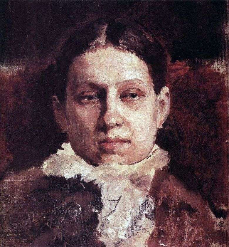 Opis obrazu Walentyna Serowa Portret Repiny