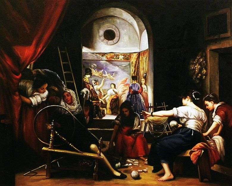 Opis obrazu Diego Velazqueza Spinners