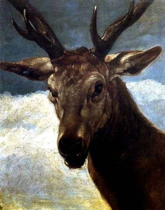 Opis obrazu Diego Velazqueza Głowa jelenia